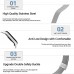 3Chome Metal Strap Compatible with Xiaomi Mi Band 6 / Mi Band 5/ Mi Band 4 / Mi Band 3, Smart Watch Wristbands Replacement Accessories 3Chome Metal Strap Compatible with Xiaomi Mi Band 6 / Mi Band 5/ Mi Band 4 / Mi Band 3, Smart Watch Wristbands Replacement Accessories